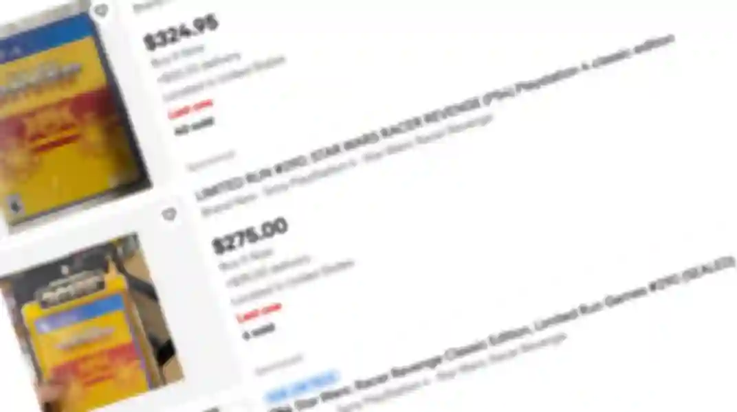 Nagli rast cijene fizičkog izdanja igre Star Wars Racer Revenge za PlayStation 4