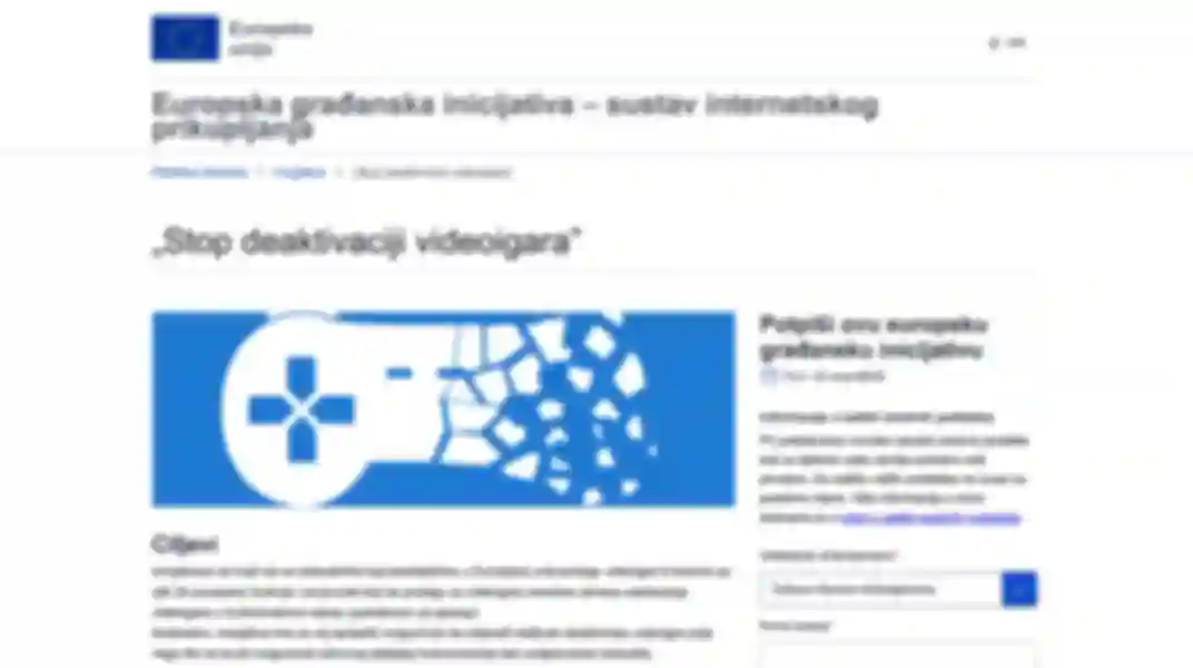 Europska građanska inicijativa "Stop Killing Games" ulazi u posljednji mjesec prikupljanja potpisa
