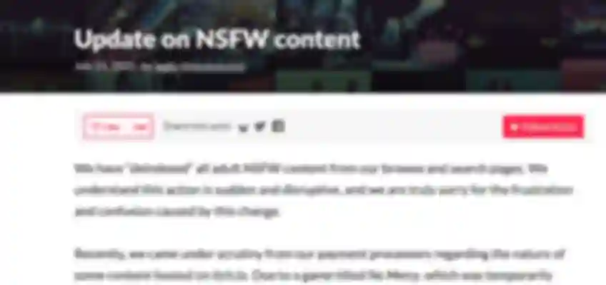 Itch.io deindeksirao NSFW igre zbog pritiska procesora plaćanja